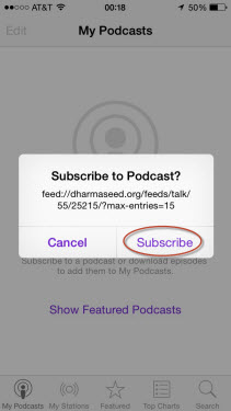 Subscribe to podcast