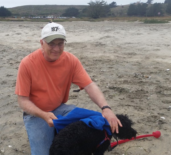 John and Demi at beach